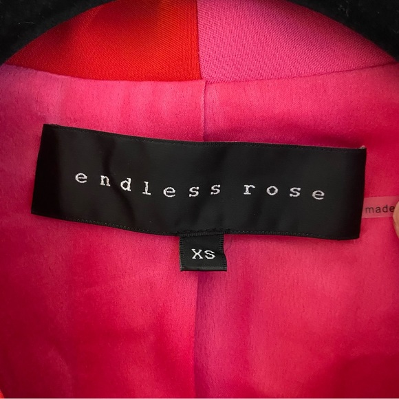 Endless Rose Contrast Blazer Romper (XS) - Picture 6 of 7